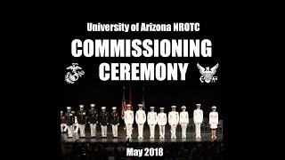 NROTC Spring 2018 Commissioning Ceremony (University of Arizona)