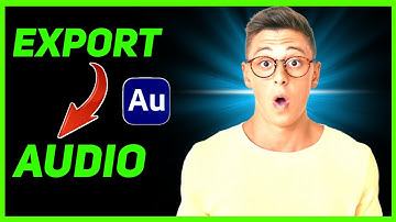 How To Export Audio In Adobe Audition Tutorial (Quick And Easy)