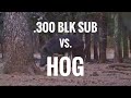 300 blk sub tui vs hog  fort scott munitions