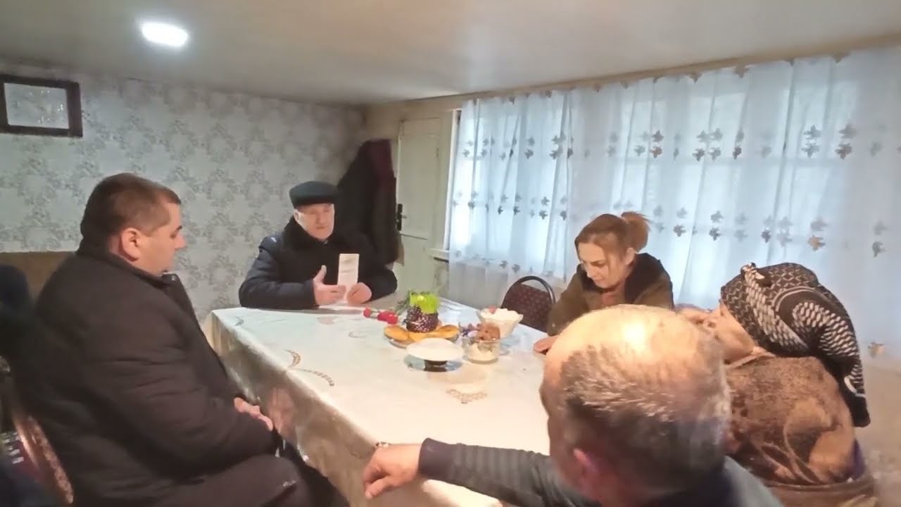 Şabran rayonu, Düzbilici kəndi, Şəhid Şahbabayev Güləddin Zəfər oğlunun ailəsinin ziyarət edilməsi