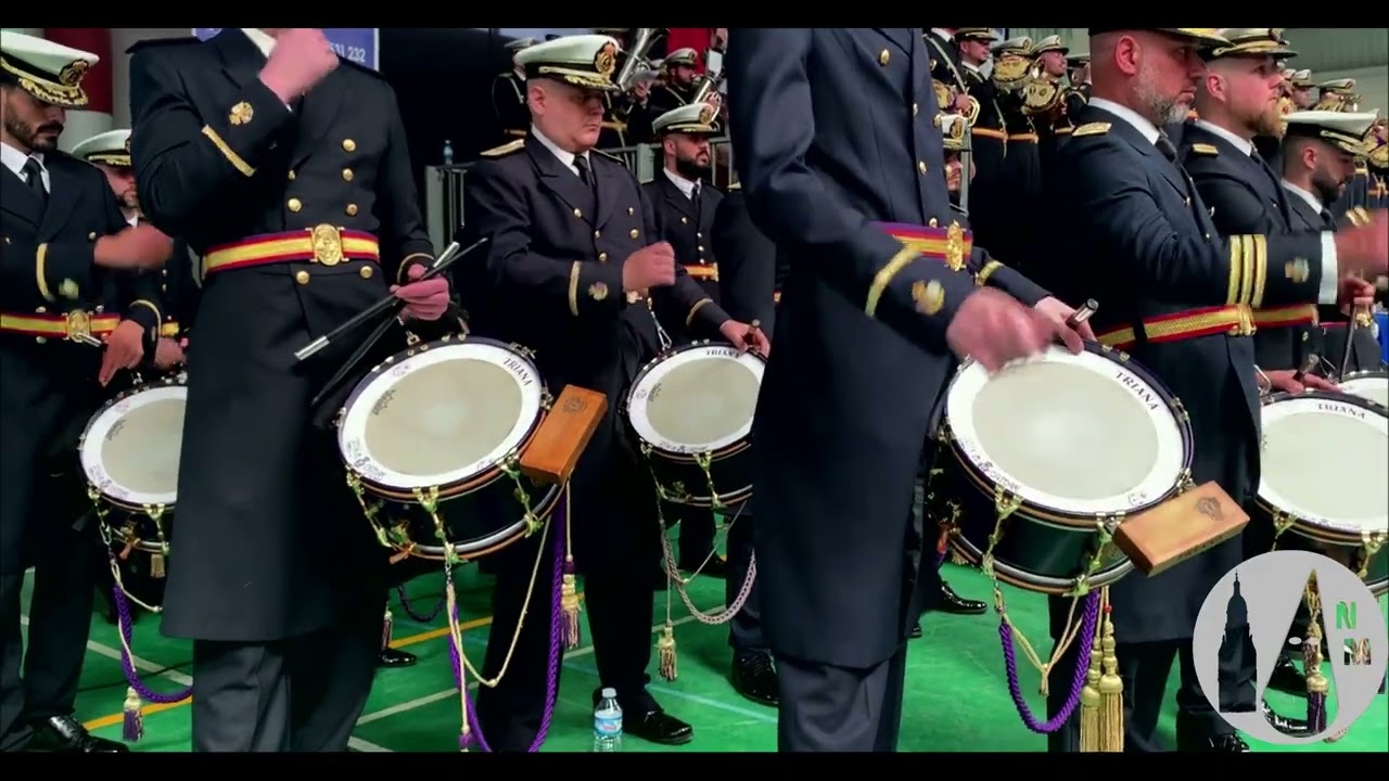 4K | Batería V Estación y Marcha Real | BCT Tres Caídas de Triana 2022