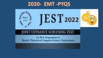 JEST-@2020-EMT-PYQS
