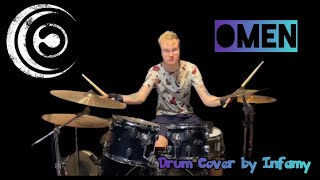 【CROSSFAITH】-『Omen | Drum Cover』