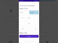 Tic Tac Toe Using .NET MAUI #shorts #short #shortvideo