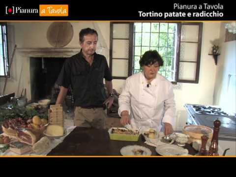 Tortino con Radicchio e Patate | Ricetta della Cucina Veneta | PianuraNews.TV