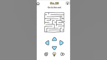 brain out। level 23। G to the exit। @Raratewa.