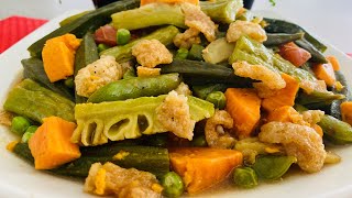 Pinakbet with Chicharon by Ate CristyN