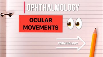 Eye movement terminology SIMPLIFIED