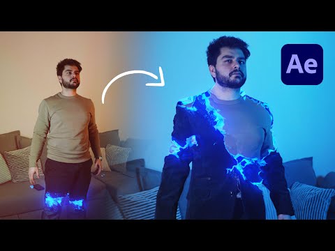 Advanced Outfit Transformation Effect in After Effects