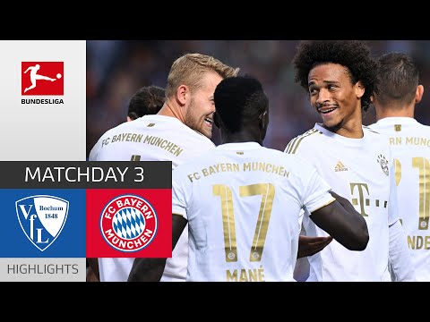 VfL Bochum - FC Bayern München 0-7 | Highlights | Matchday 3 – Bundesliga 2022/23