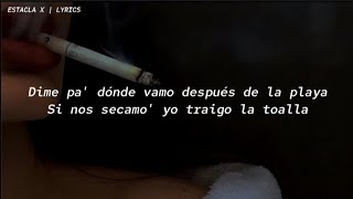 Bad Bunny - [DESPUÉS DE LA PLAYA]  (Letra/Lyrics)