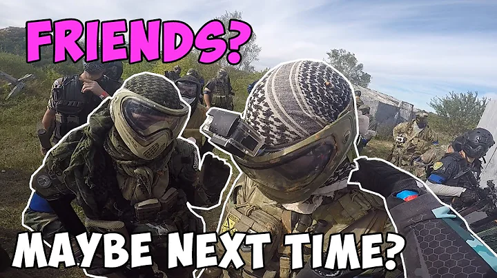 HE TRIED TO SHOOT HIS SHOT  PAINTBALL FUNNY MOMENT...