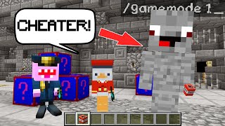 Ich Trolle Meine Freunde Mit Gamemode 1 In Minecraft