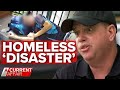 Security guard’s bodycam shows homeless 'truth' he says politicians are ignoring | A Current Affair