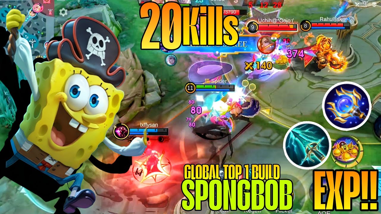 20 убийств!! Скин Циклопа из «Губки Боба» — монстр для золотой линии!! — Сборка Циклопа, топ-1 в ...