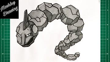 How to Draw Onix - Pokemon