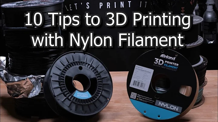 10 Tips for 3D printing Nylon Filament | 3D Printing Help #1