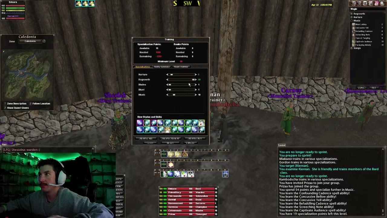 DAOC CALEDONIA 2024 Day 1!!! Level 1-19!