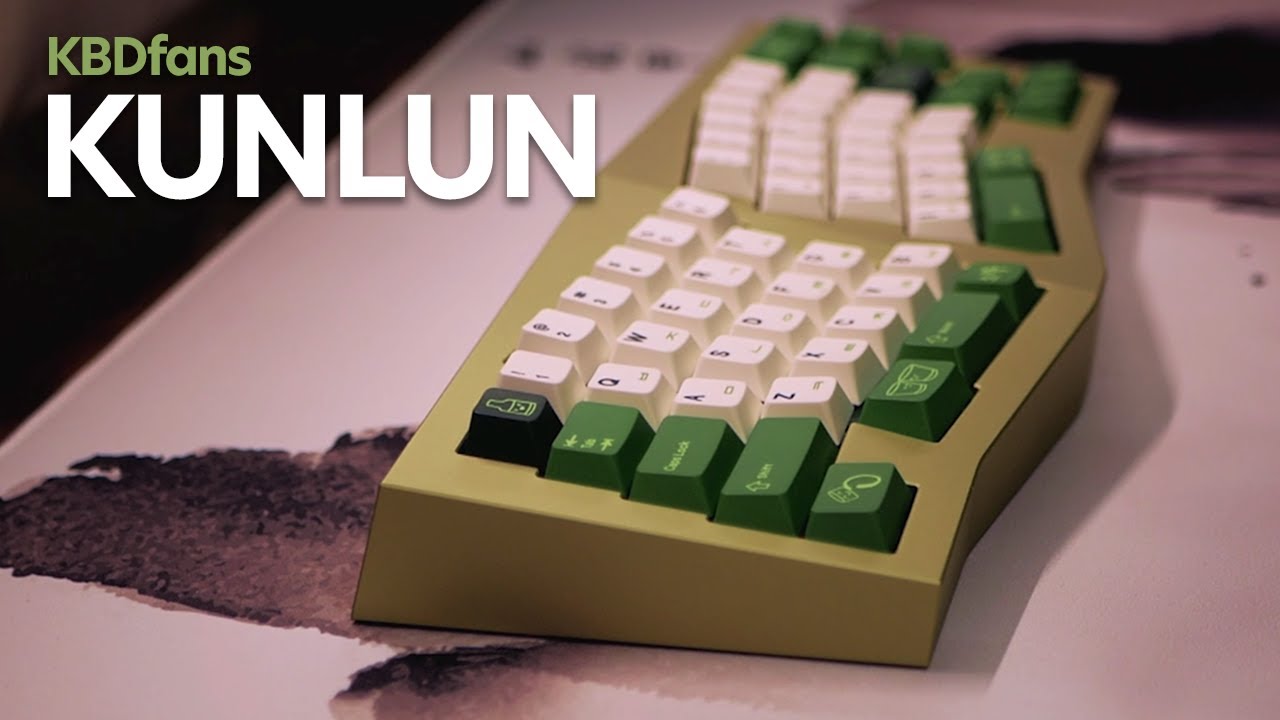 KBDfans Kunlun Alice配列メカニカルキーボード 本体 Modding My