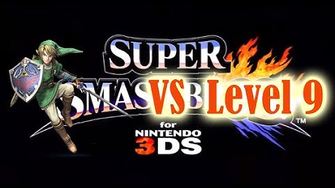 Super Smash Bros for 3DS Gameplay (Link vs Level 9 CPU)