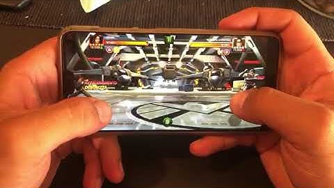 How to quake (dexterity mode) MARVEL MCOC Finger view