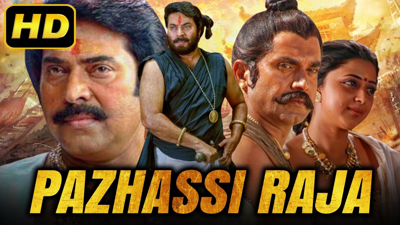 Pazhassi Raja (HD) | South Action Thriller Hindi Dubbed Movie |  Mammootty, Sarath Kumar