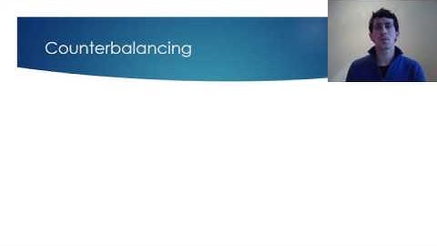 Research methods counterbalancing