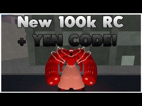 New 100k Yen Rc Code In Ro Ghoul Roblox Youtube - chrismas ro ghoul codes 100k yen 50k rc roblox youtube