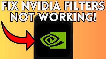 How To Fix GeForce Experience NVIDIA Game Filters Not Working (Full Guide) 2025!