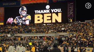 Thank You, Ben | Pittsburgh Steelers