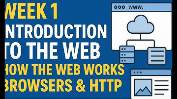 Week 1: Introduction to the Web | How the Web Works, Browsers & HTTP | FREE Frontend Development