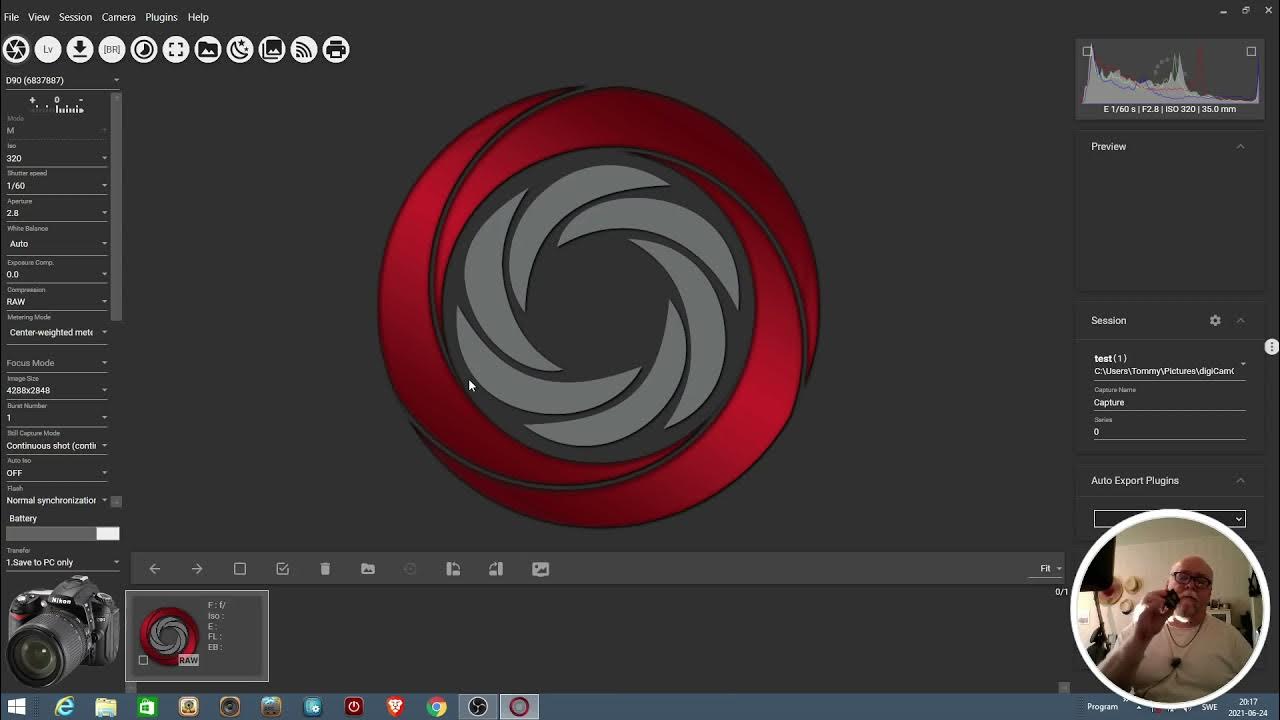 Digicamcontrol tethering nikon camera YouTube