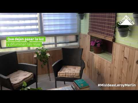 Antes y después de la terraza de Marta - LEROY MERLIN