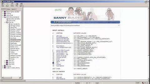 GTA San Andreas CLEO Scripting with Sanny Builder