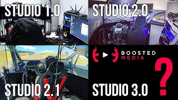 WE RENTED A WHOLE HOUSE FOR SIM RACING! - Boosted Media