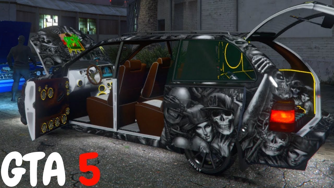 GTA 5 LOWRIDERS DLC CUSTOMIZATION BEST LOWRIDER - YouTube