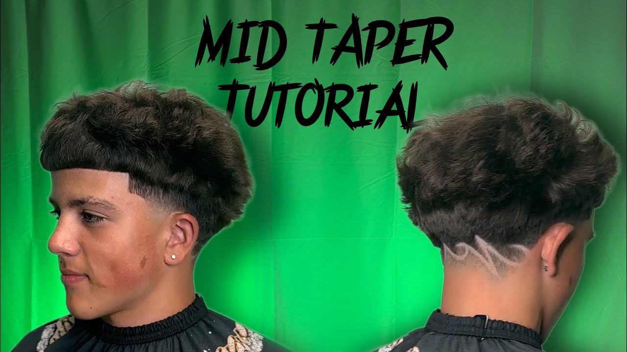 CURLY TAPER BARBER TUTORIAL 