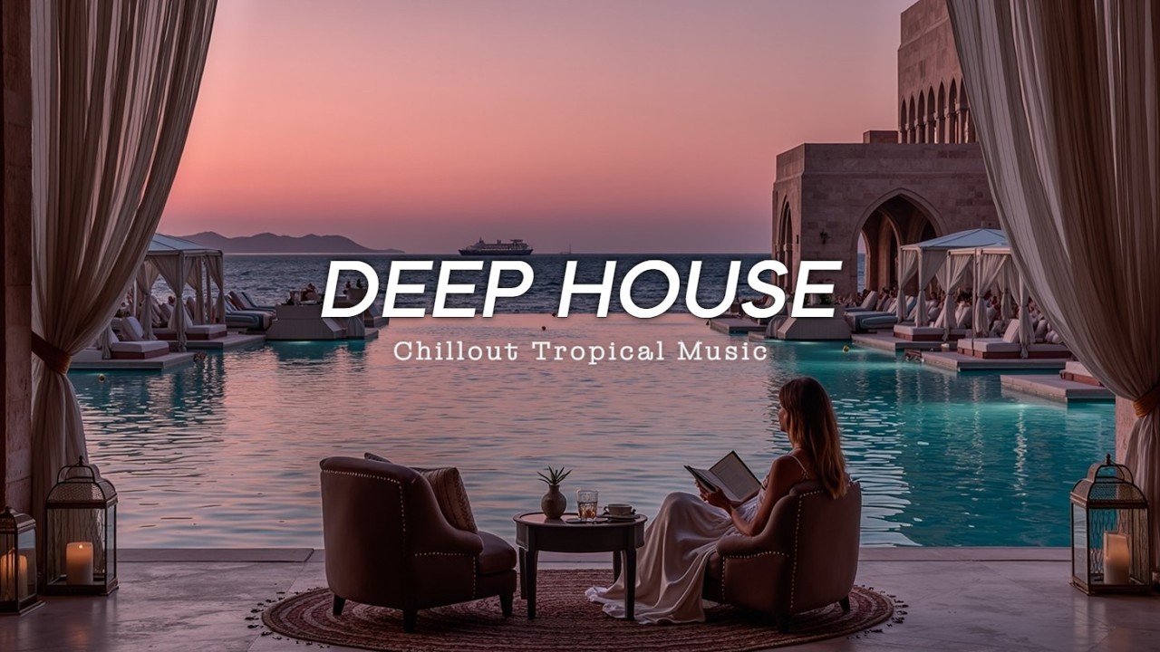 Тропический Deep House у моря - Роскошная лаунж-музыка и атмосфера спокойных ночей
