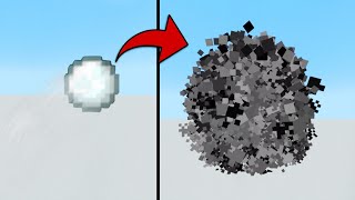 MCPE 1.8 How To Make Smoke Grenade | Command Block Creation