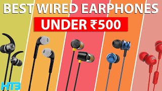 Top 5 Best Wired Earphones Under 500 in 2024 🔊 Best Earphones Under 500 in India 2024