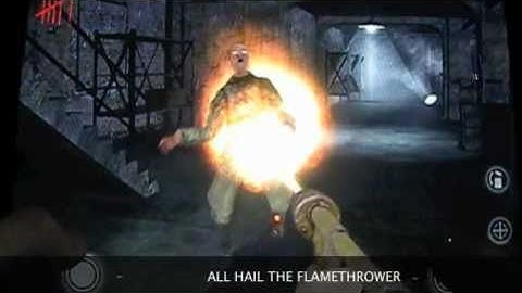 How to get a flamethrower in cod zombies IPod