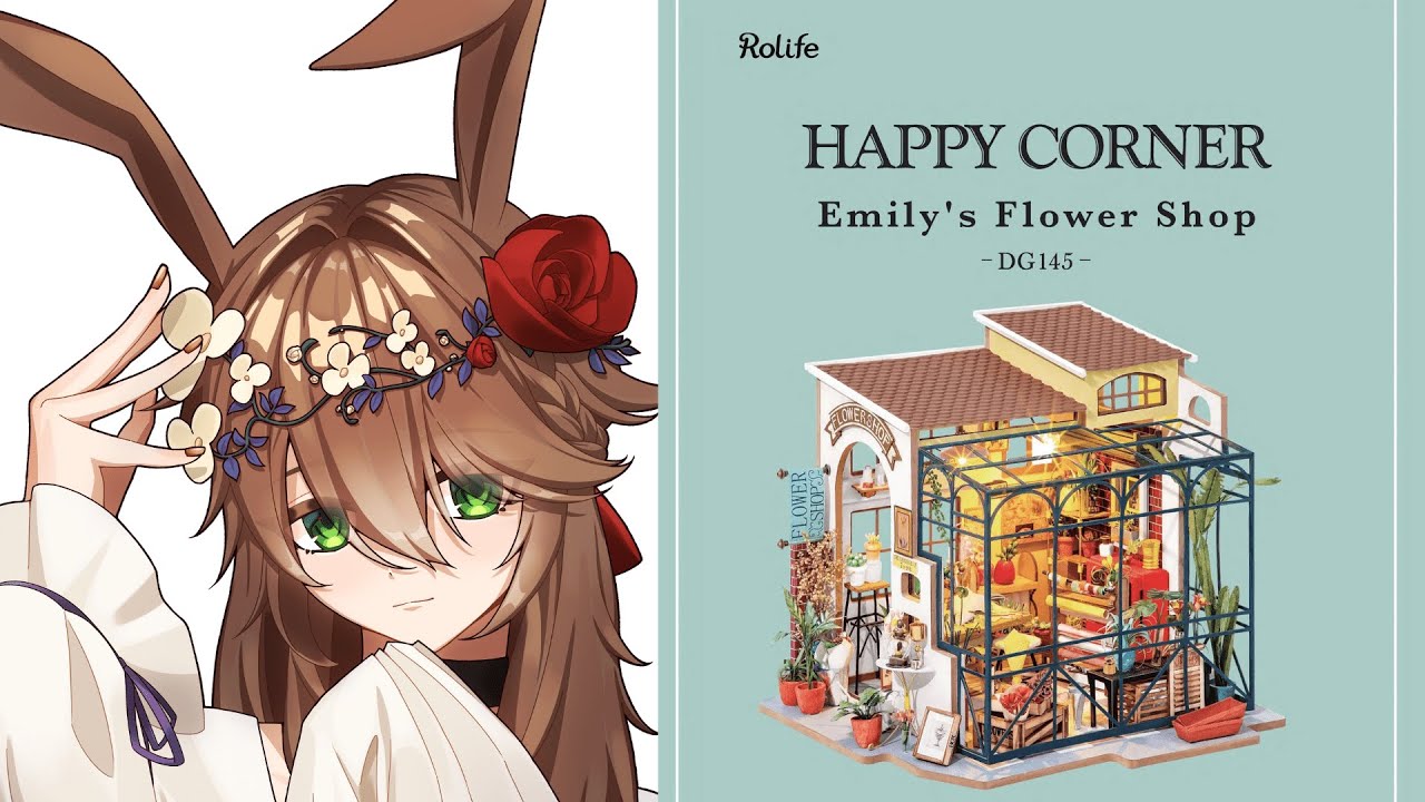 VOD ] Rolife Happy Corner - Flower Shop Build