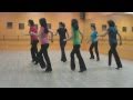 The flute  line dance dance  teach in english  