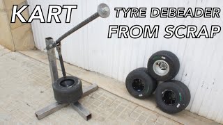 Building A Go Kart Tyre Debeading Machine From SCRAP (no music) RAW Video Edit - DIY Go Kart Tools by Overbuilt By Henry 964 views 3 years ago 8 minutes, 30 seconds
