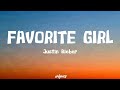 Justin bieber  favorite girl lyric urlyrics