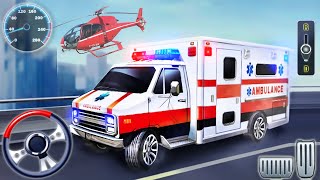 NY Ambulance Rescue Driving City - Emergency Helicopter Heroes Simulator - Android GamePlay screenshot 5