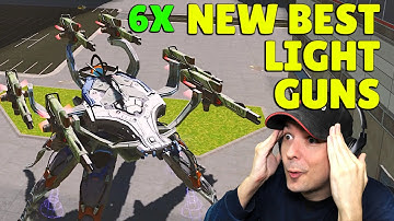 War Robots New Most BROKEN Light Weapon 6x Dagon