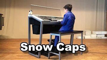 【エレクトーン】エレフェスライブ前日練習『Snow Caps』Richard L.Saucedo(小学生9歳)