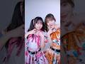 【🧡🩷】 #桜井えま と #仲村悠菜 で#えびチリはじめました 🍤🌶️#えびちゅう #私立恵比寿中学