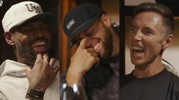 LeBron and Steph lose it as Steve Nash tells story about Steph making him retire 😂